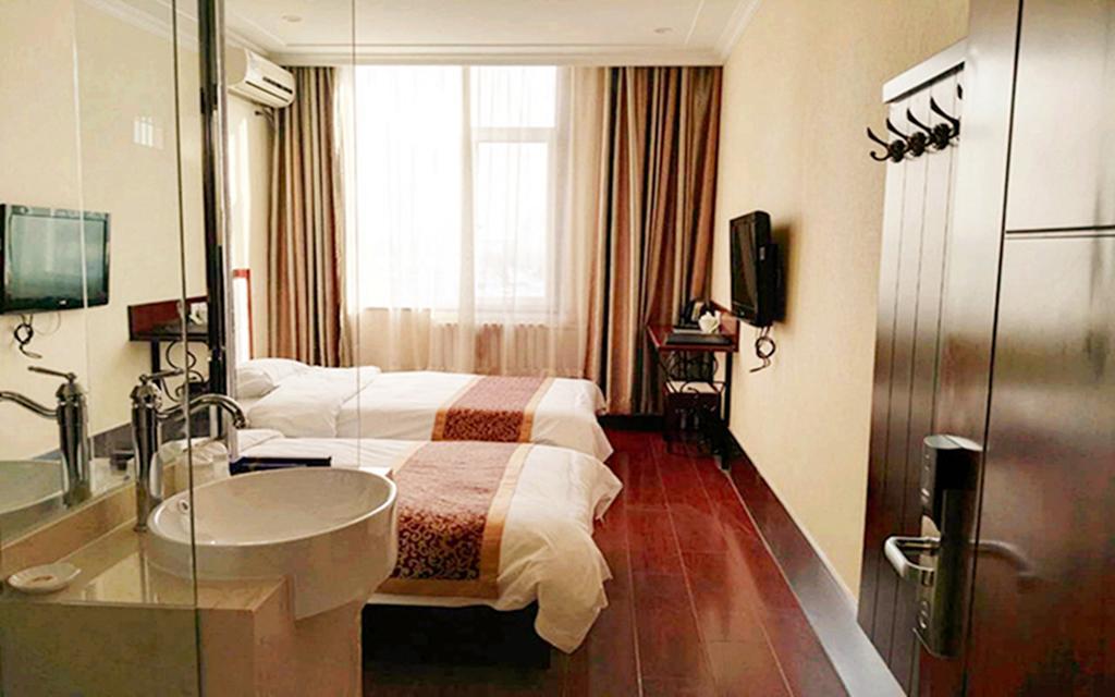 Beijing Gongmei Blue Peacock Business Hotel Luaran gambar